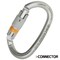 Kong Usa Oval, 108 mm Length, 19 mm Gate Opening, Carbon steel, Lunar white 414LN1999KK - alternate 1